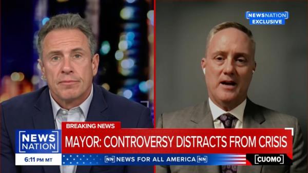 Rob Rue, mayor of Springfield, Ohio, addressed the migrant crisis and the malicious animal-eating rumors during an interview with NewsNation’s "CUOMO" on Thursday night.